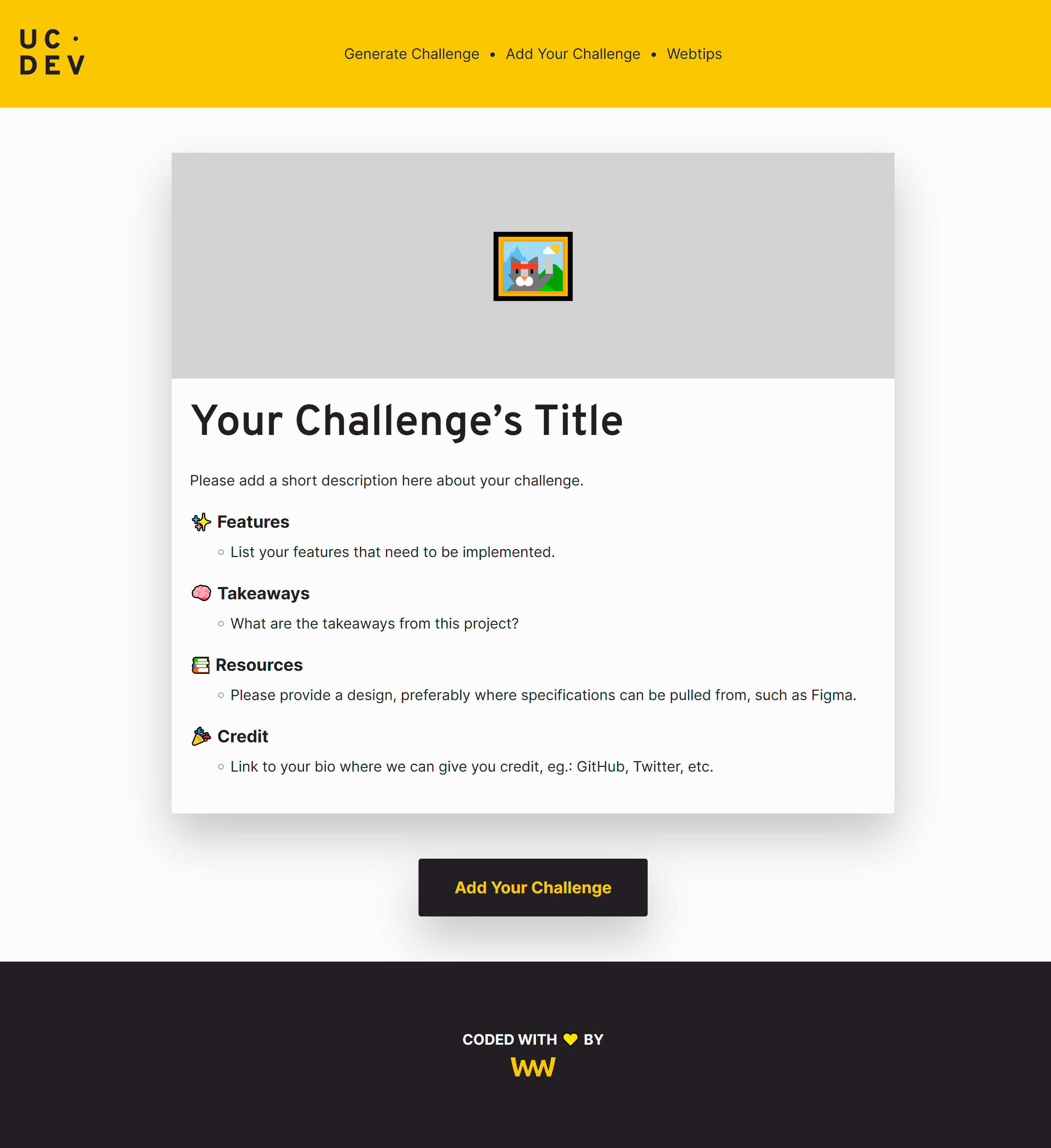 UI Challenge gallery image