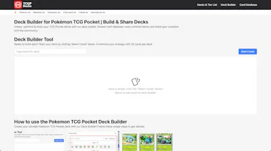 Deck Builder for Pokemon TCG Pocket gallery image