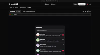 templUI Pro gallery image