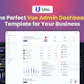 Uno - Vue admin Dashboard
