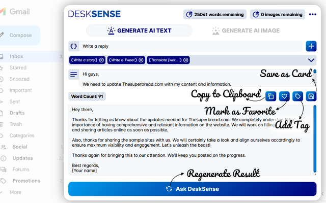 DİKENSENSE - AI ile çalışan kişisel asistan media 5
