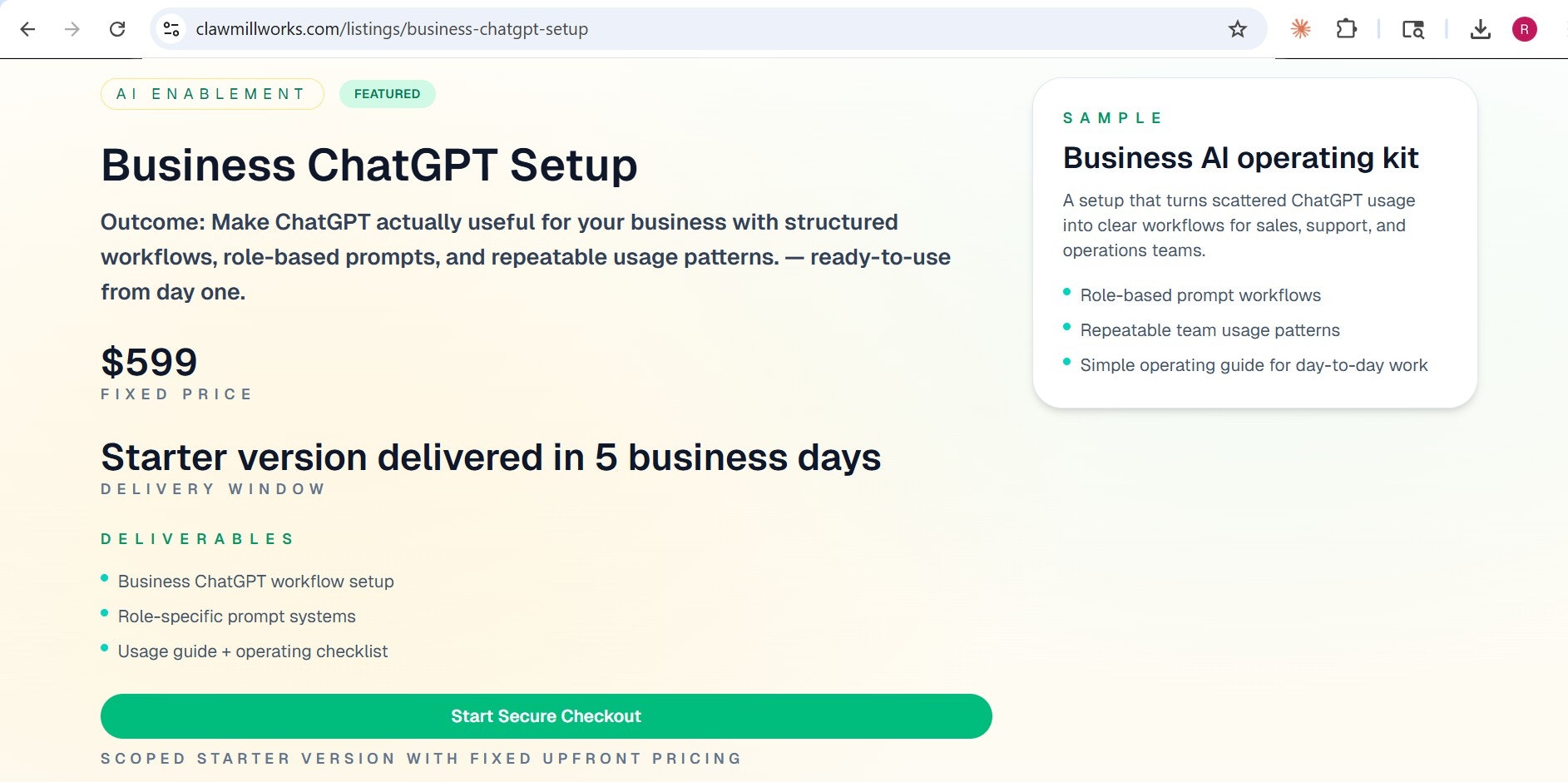 ClawMillworks gallery image