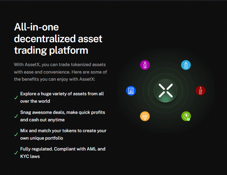 Assetx - Tokenized Asset Exchange media 2