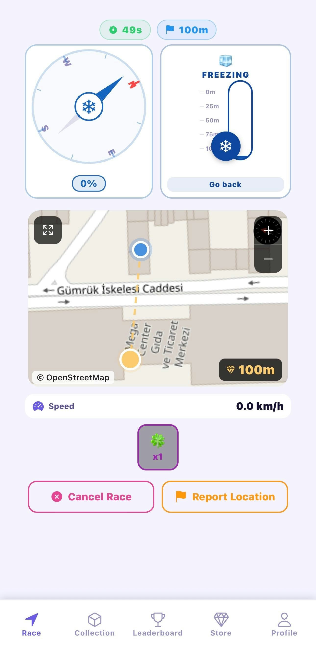 GPS Treasure: 100m Race gallery image