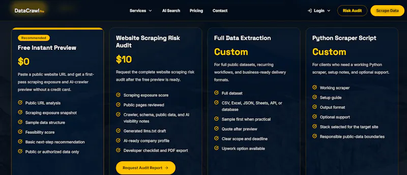 DataCrawlPro screenshot 3
