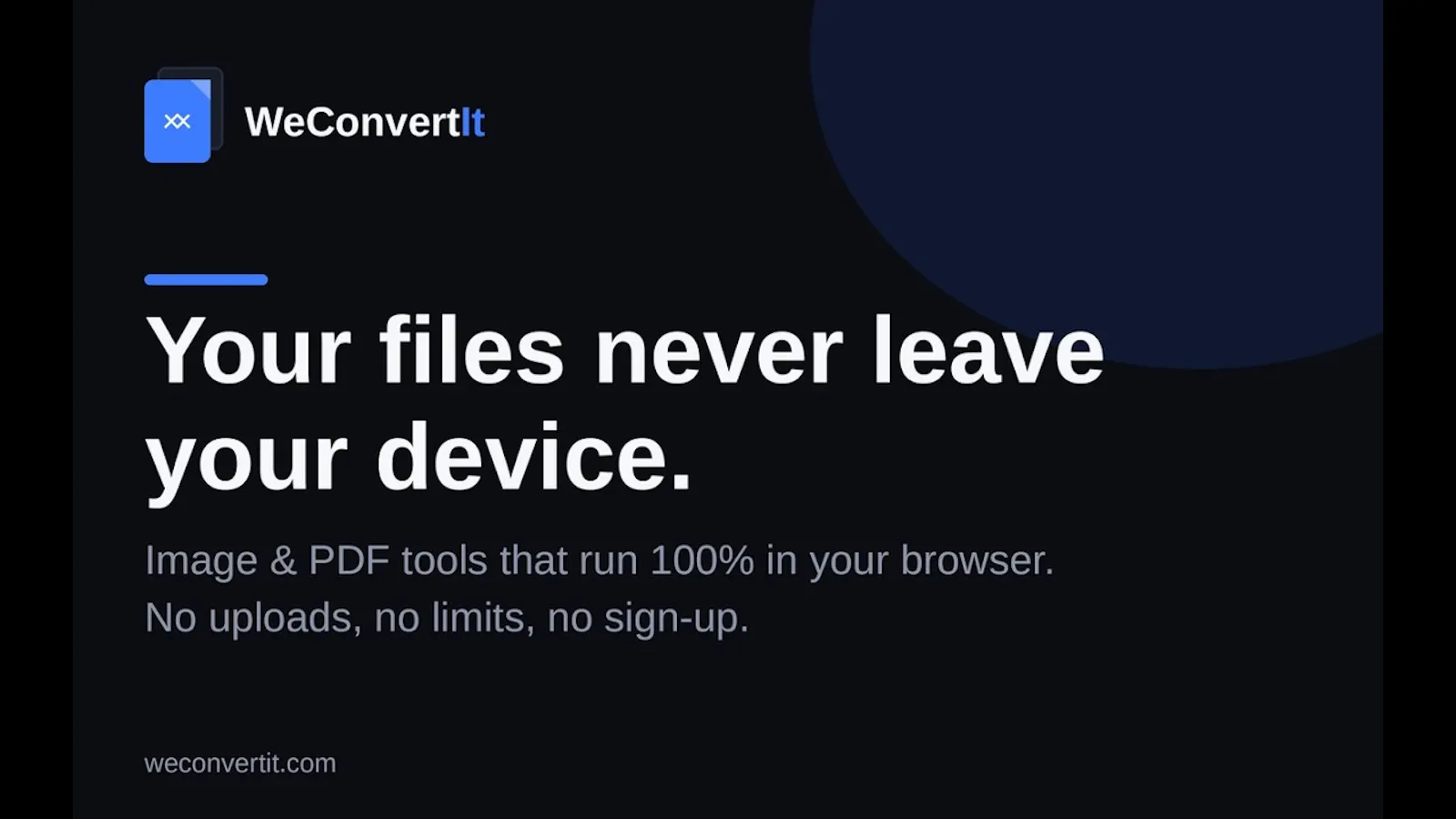 WeConvertIt screenshot 1 (video preview)