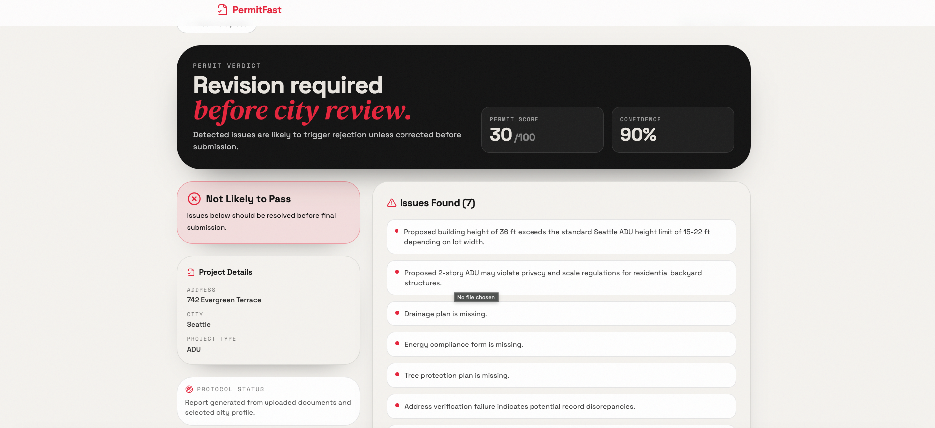 FastPermit - Screenshot 3 showing product features and functionality
