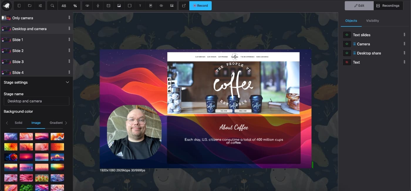 Camera and me, the Manatee gallery image