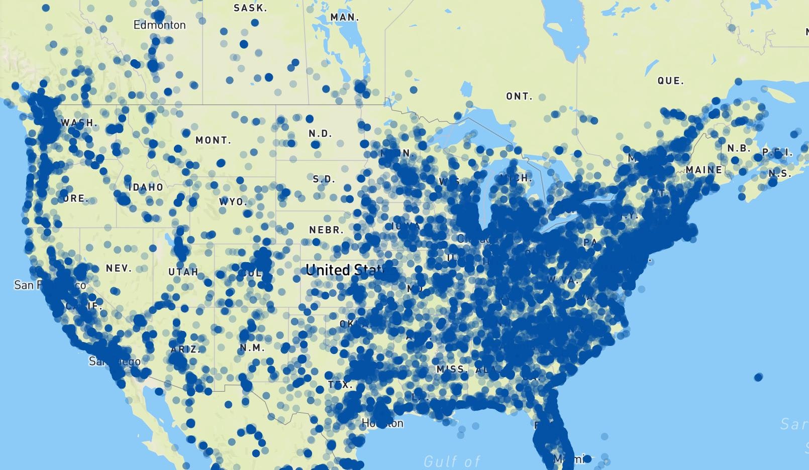 getWiFi A global map of 500,000+ open, public WiFi hotspots Product