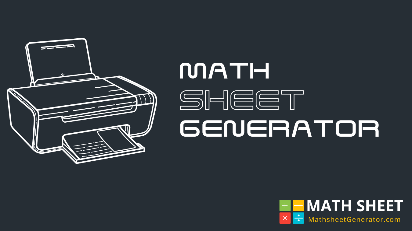 Math Sheet Generator gallery image