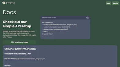 Convert42 - Convert Image to PDF API gallery image