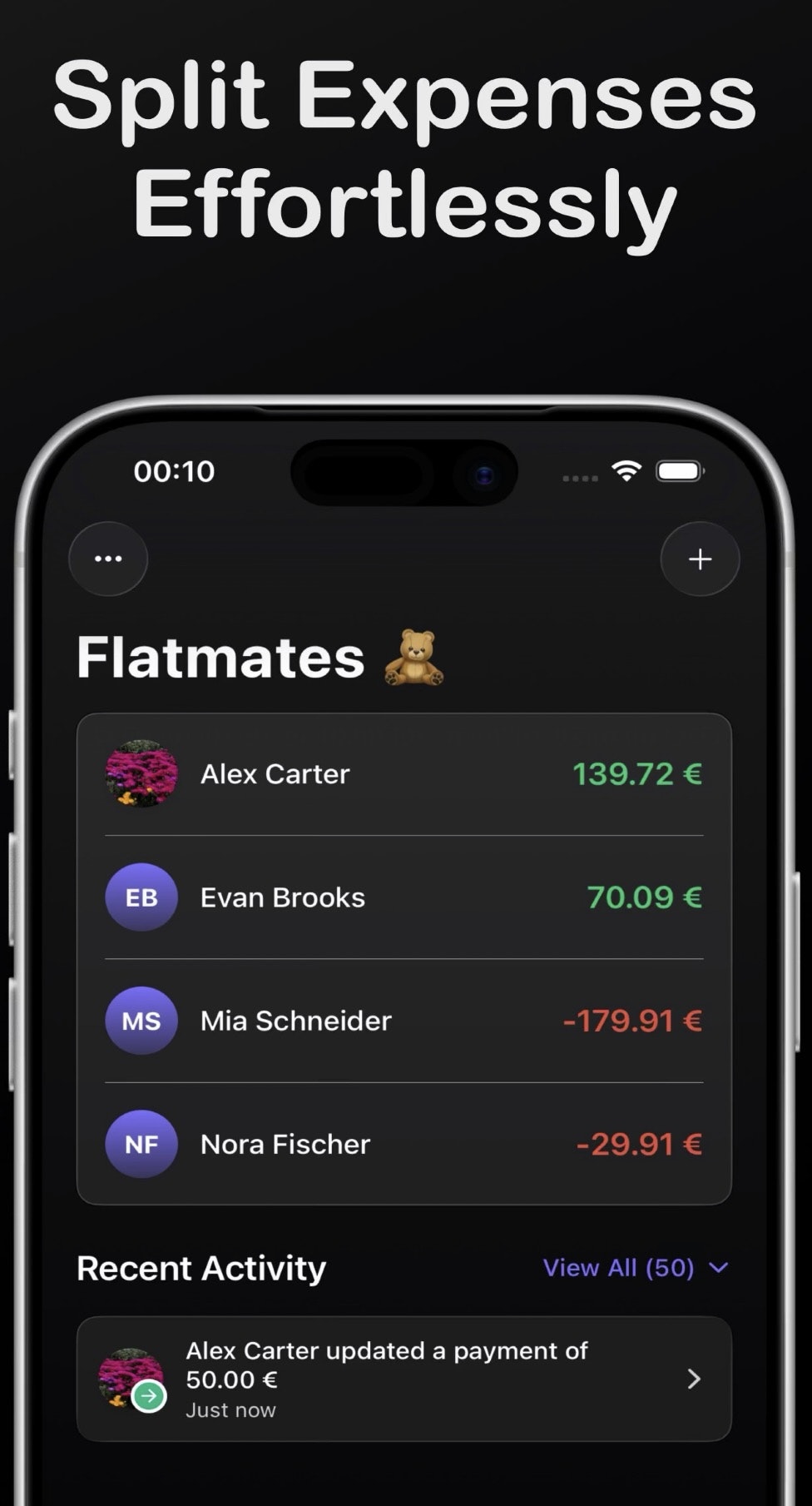 SettlUp - Screenshot 2 showing product features and functionality