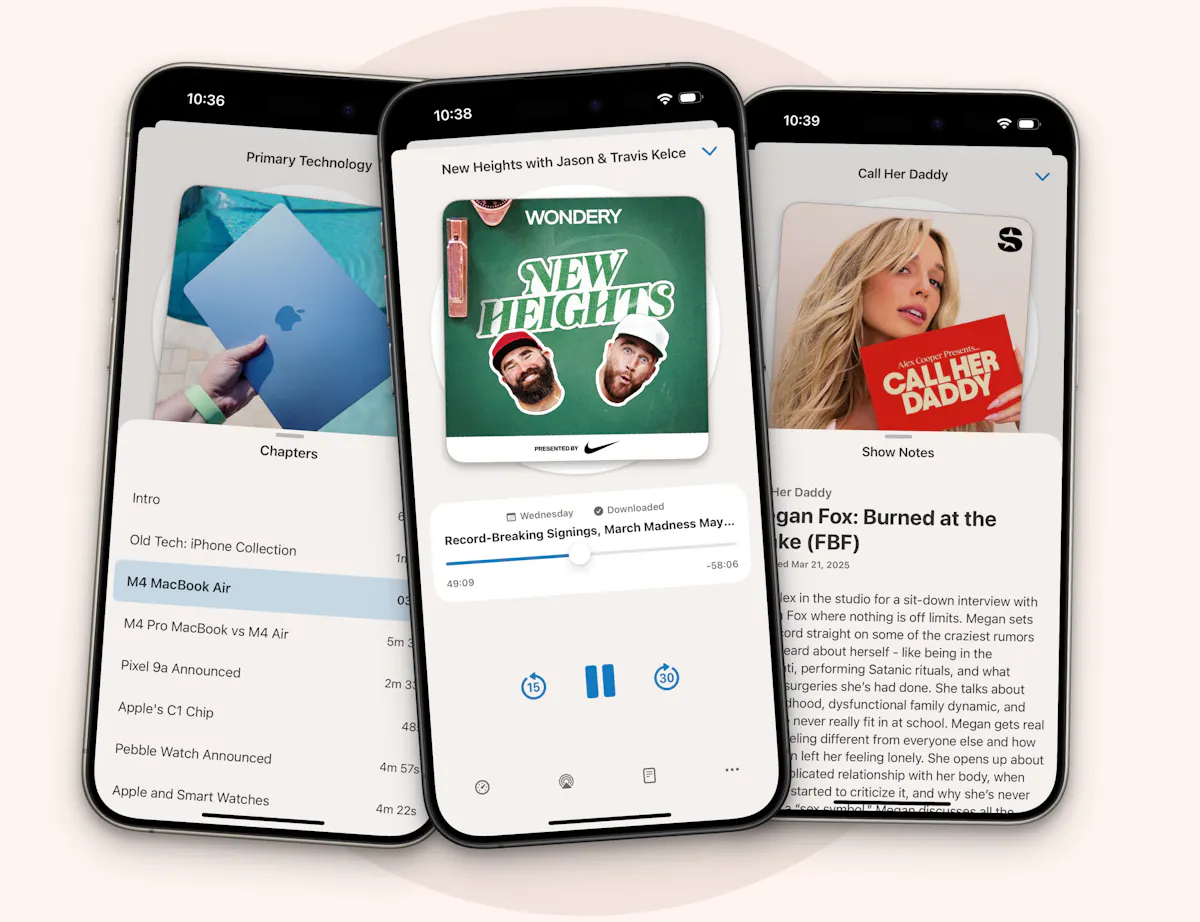 Sofa Podcast Player
