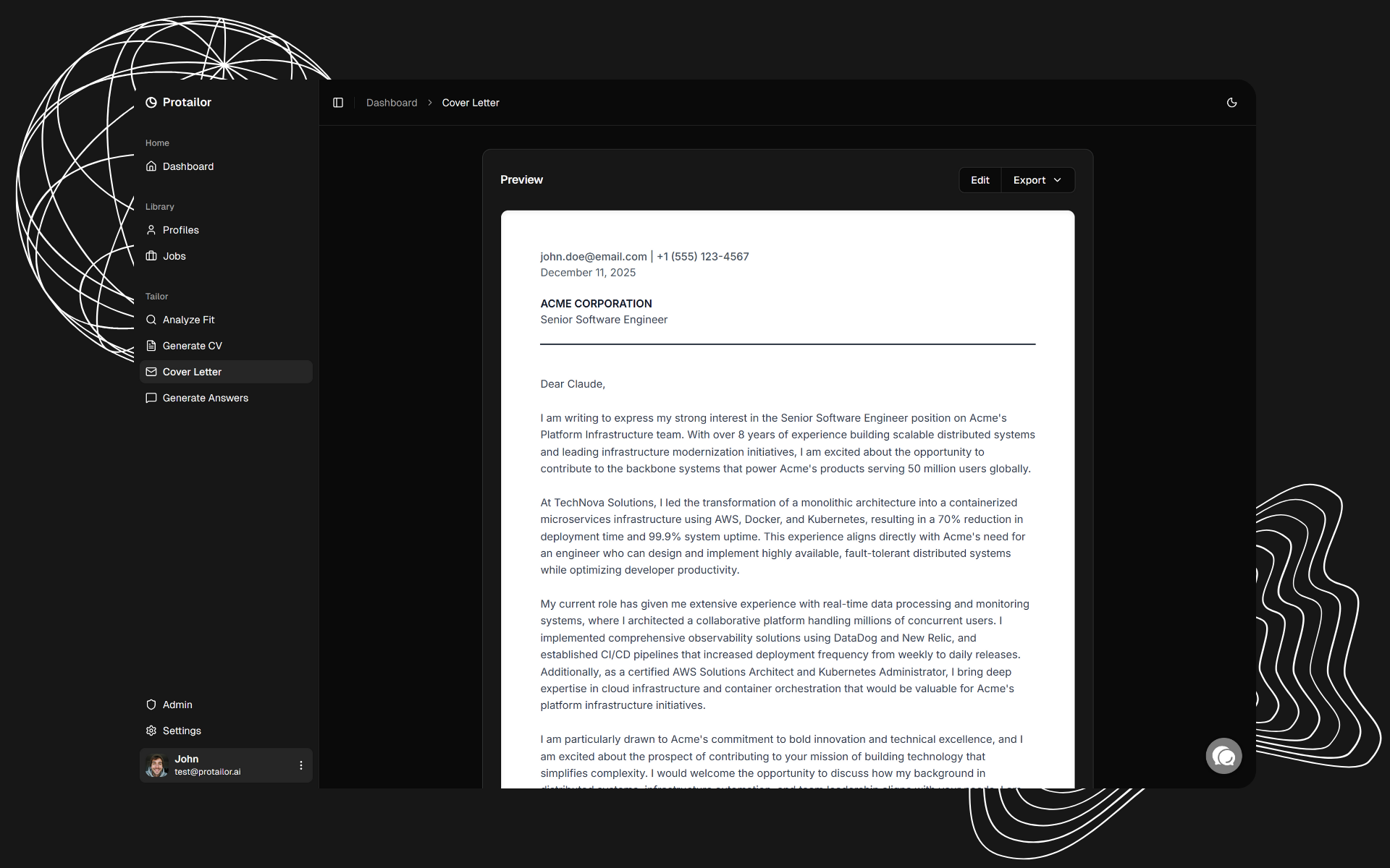 Protailor gallery image