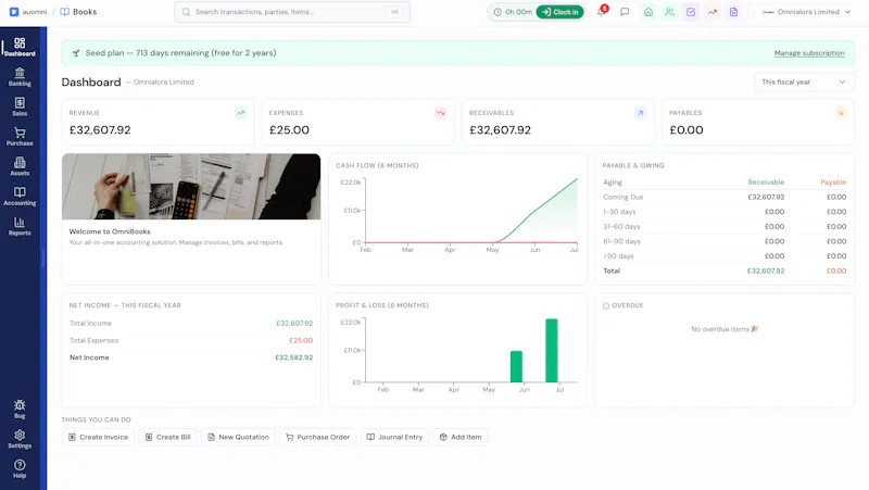 Auomni — One platform for your business screenshot 1