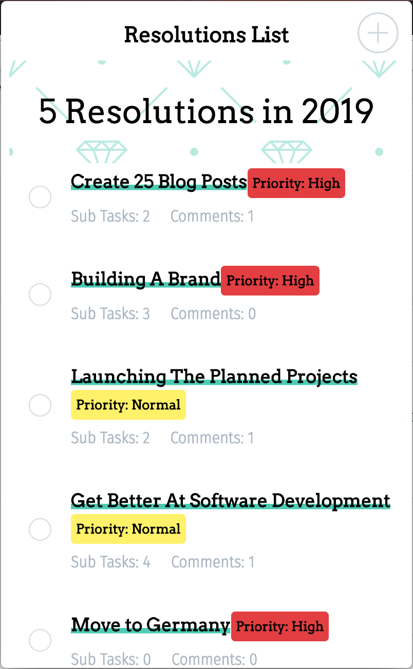 MyResolutions Image