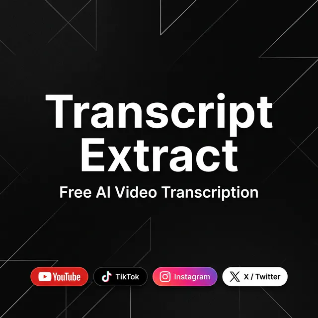 Transcript Extract screenshot