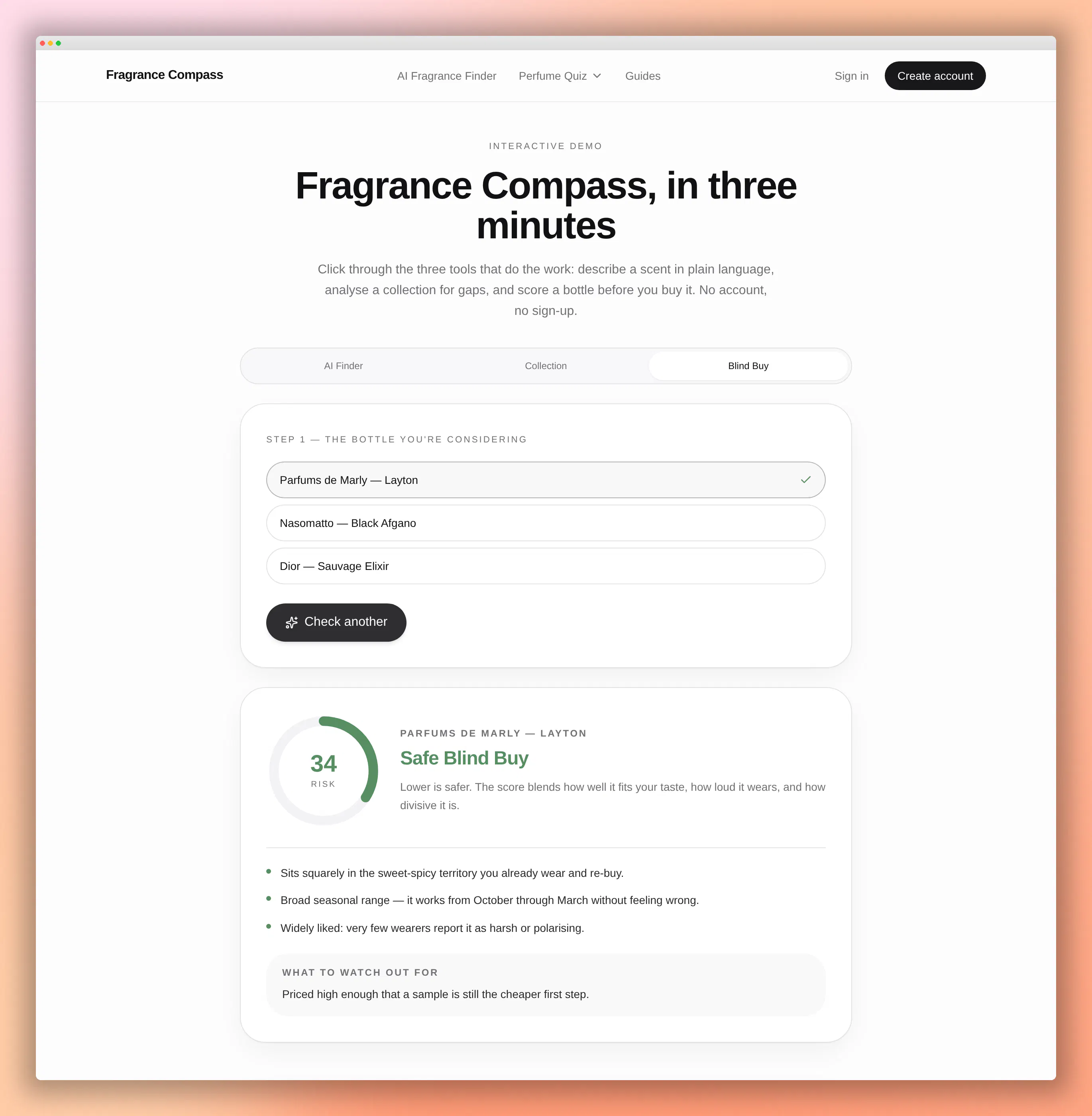 Fragrance Compass gallery image