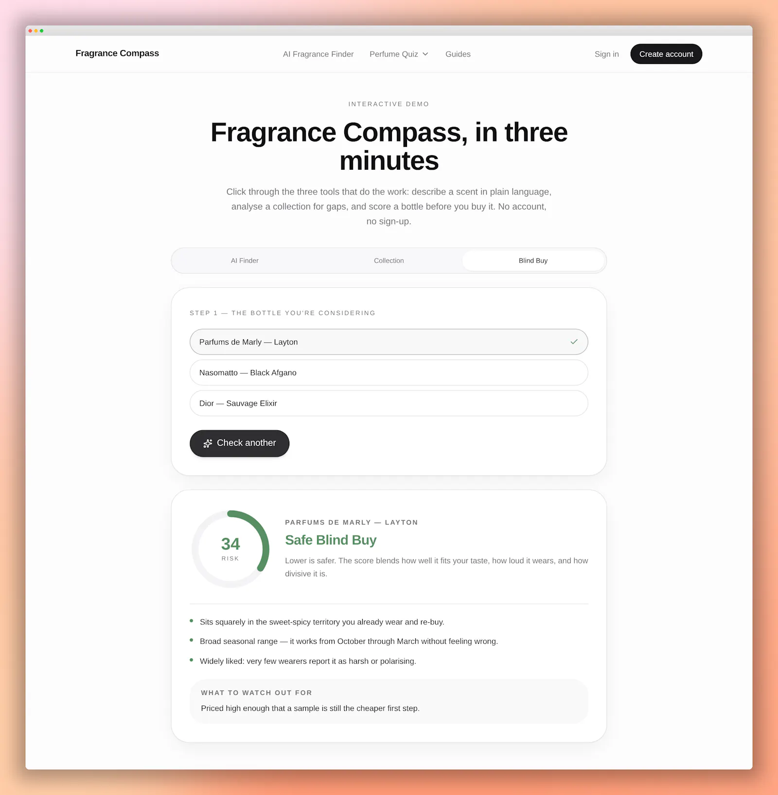 Fragrance Compass screenshot 3