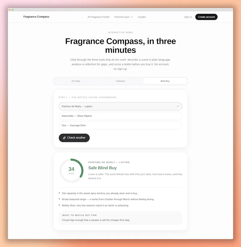 Fragrance Compass screenshot 3