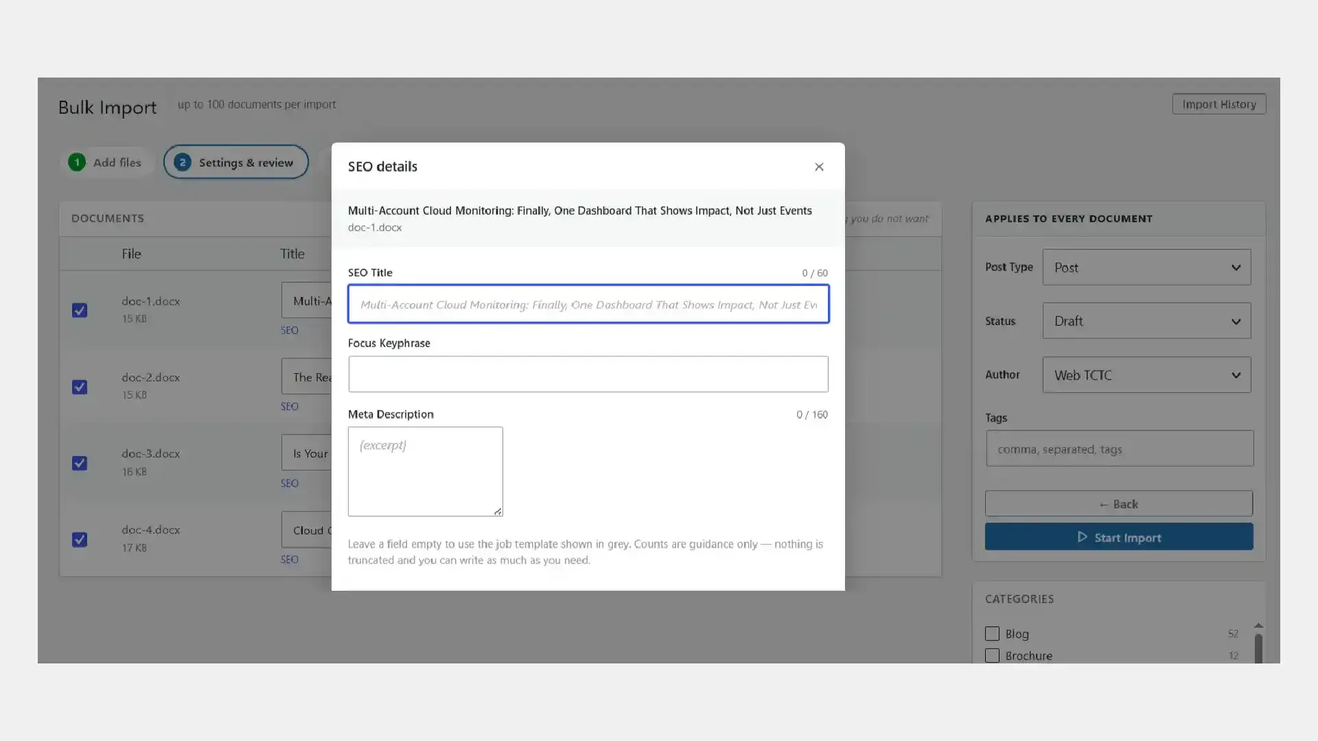DocxToWP - WordPress Import & Schedule screenshot 4