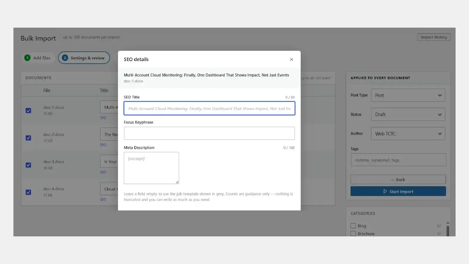 DocxToWP - WordPress Import & Schedule screenshot 5