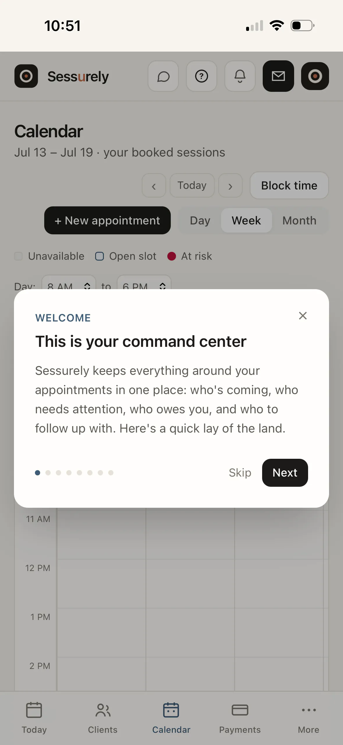 Sessurely screenshot 4