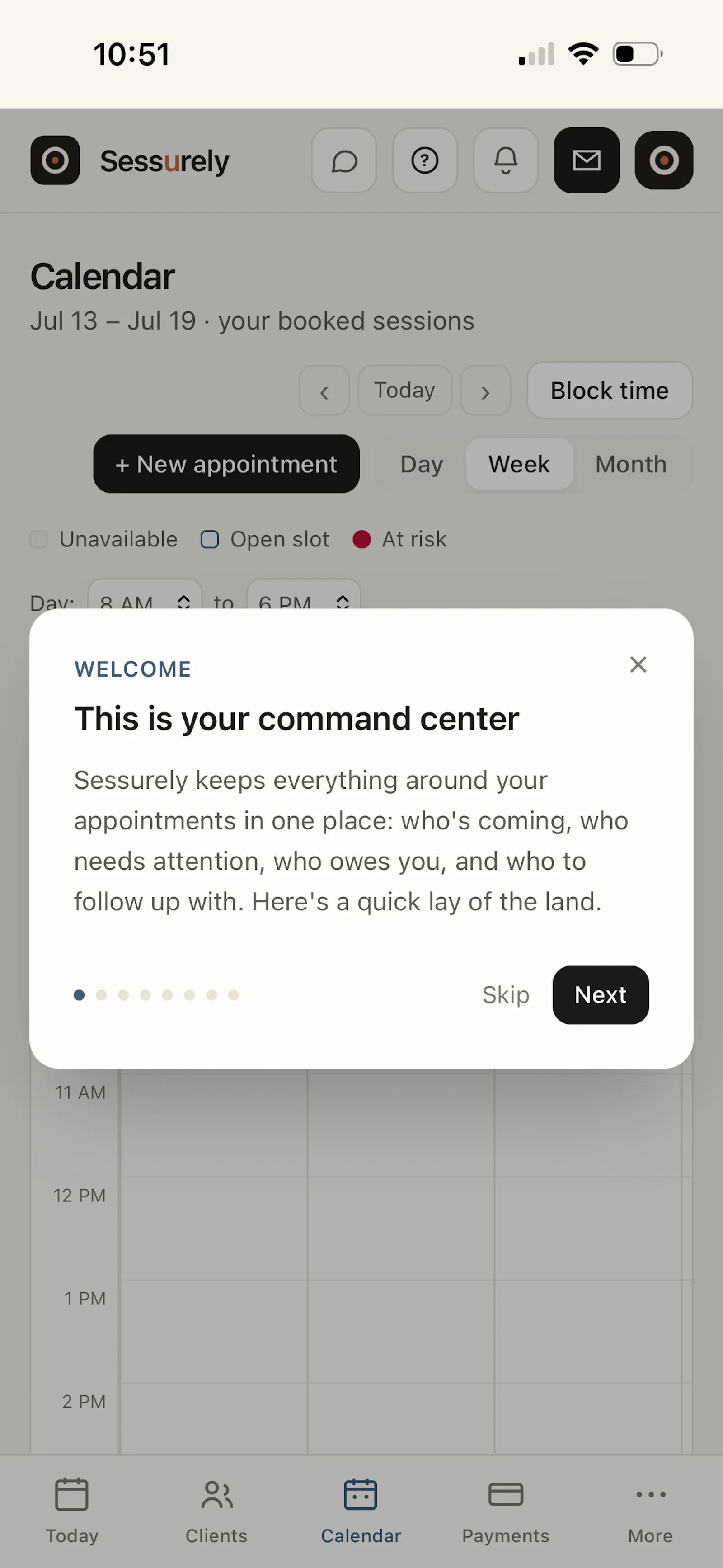 Sessurely screenshot 4
