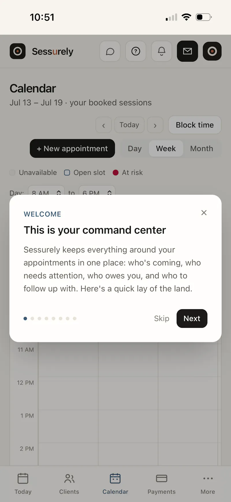 Sessurely screenshot 4