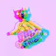 Vaporwave Skateboarding