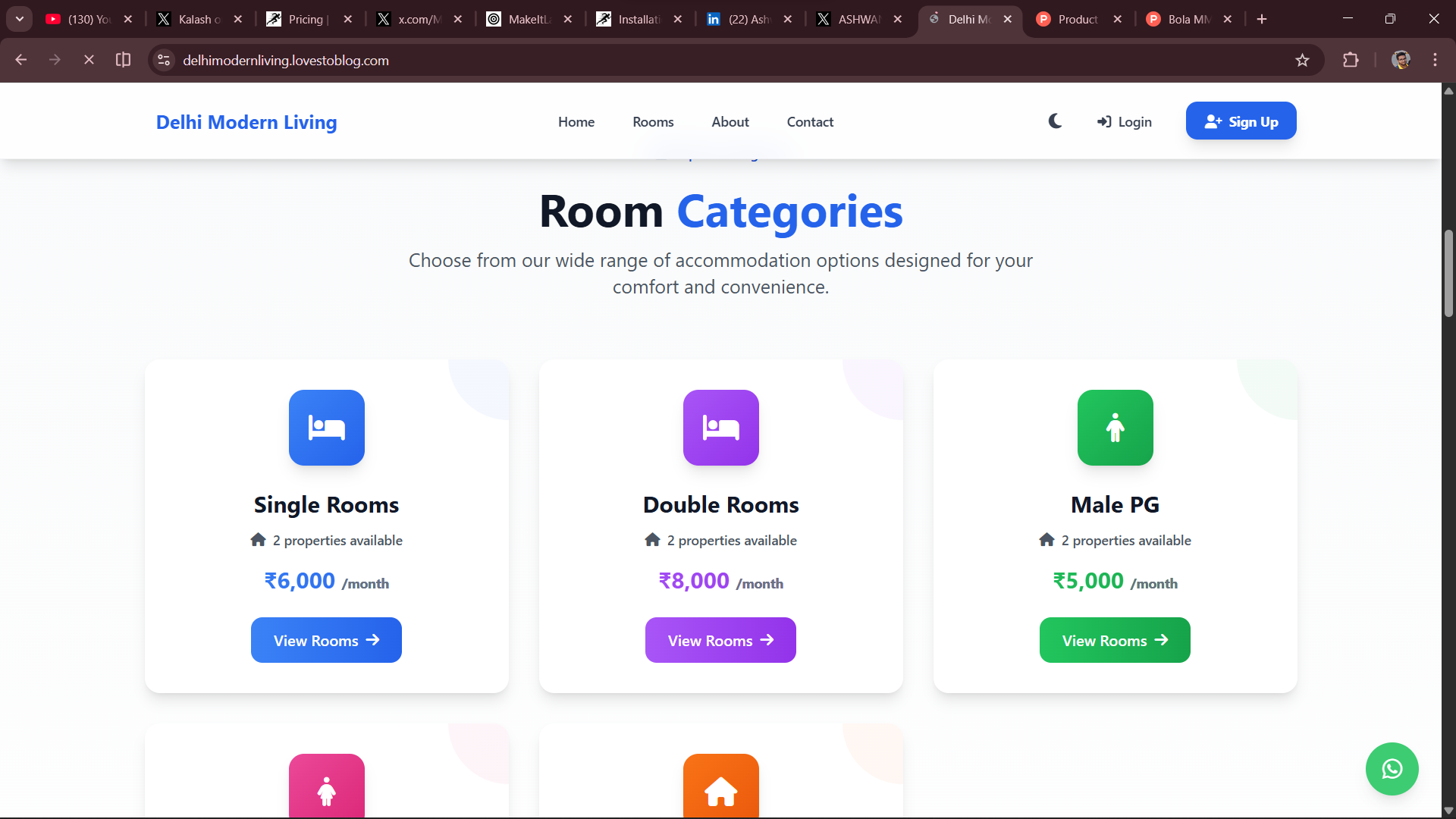 Delhi Modern Living - Main product screenshot demonstrating key features and user interface