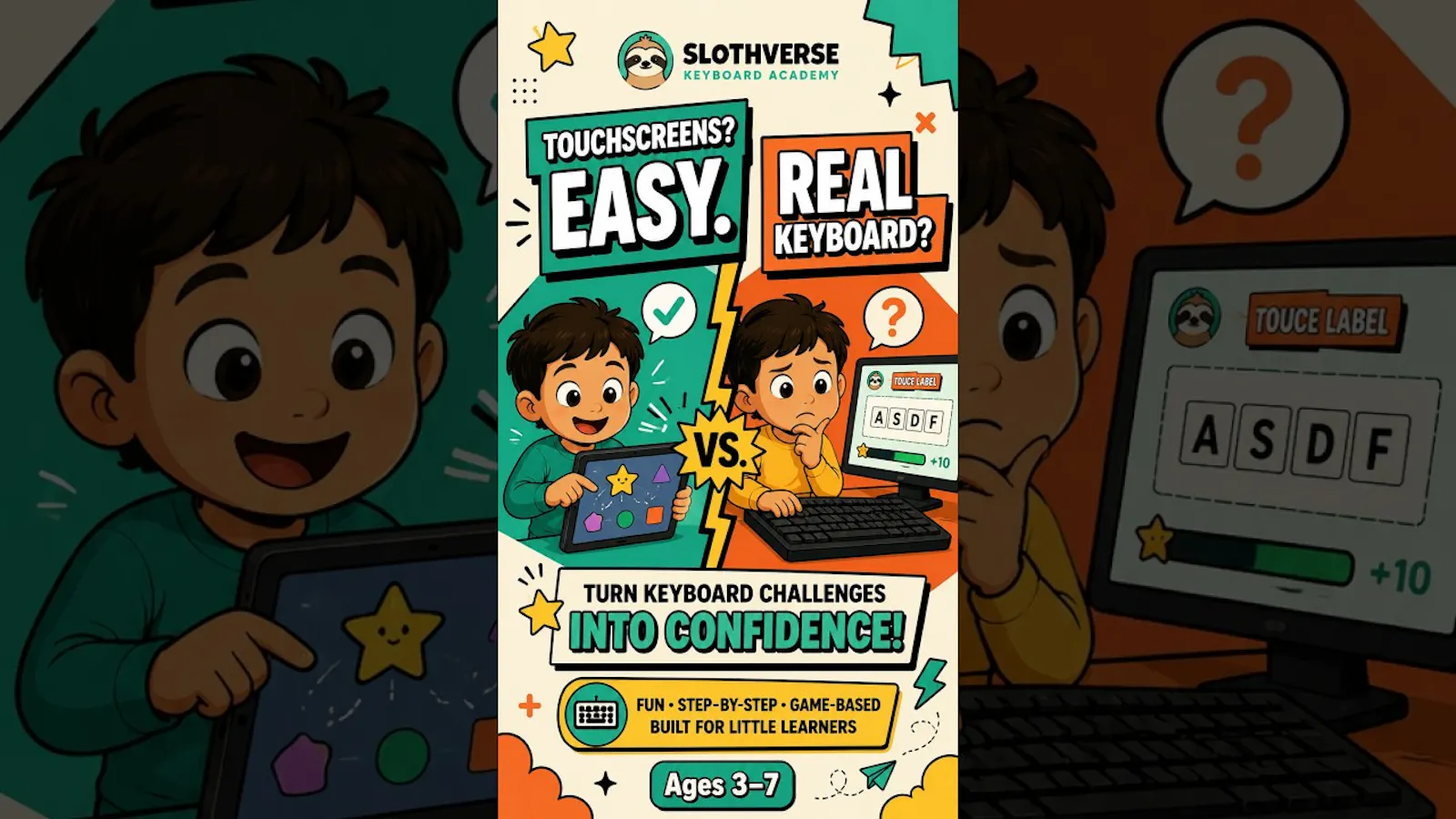 Slothverse Keyboard Academy screenshot 1 (video preview)