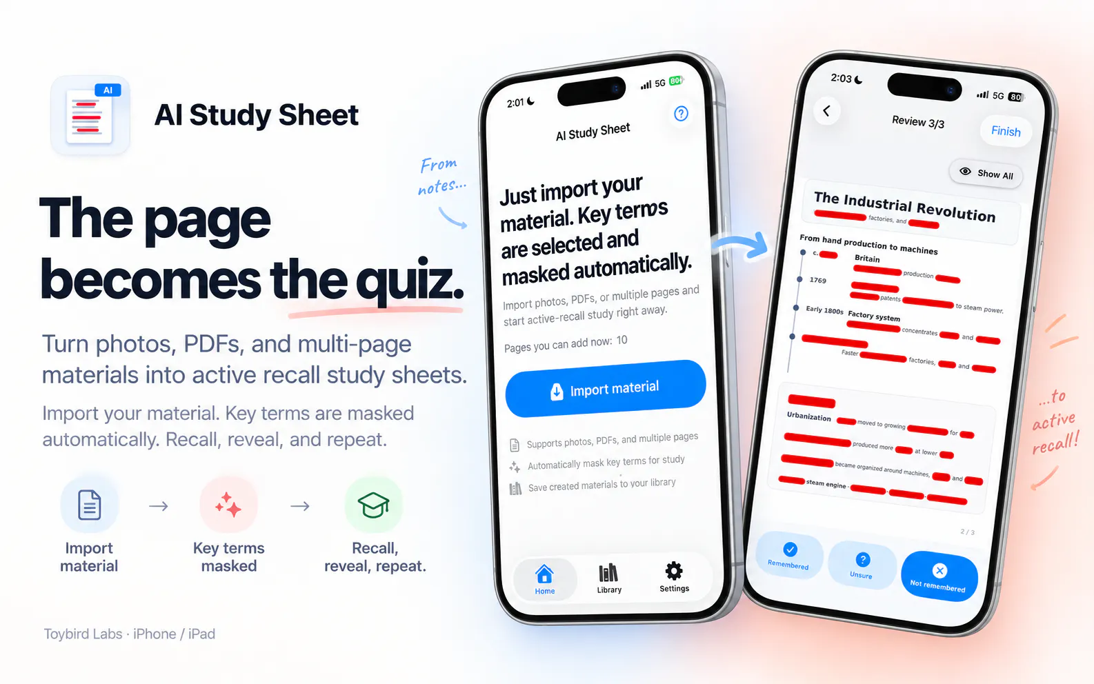 AI Study Sheet gallery image