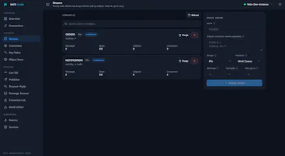 NATS Studio : The desktop GUI for NATS gallery image