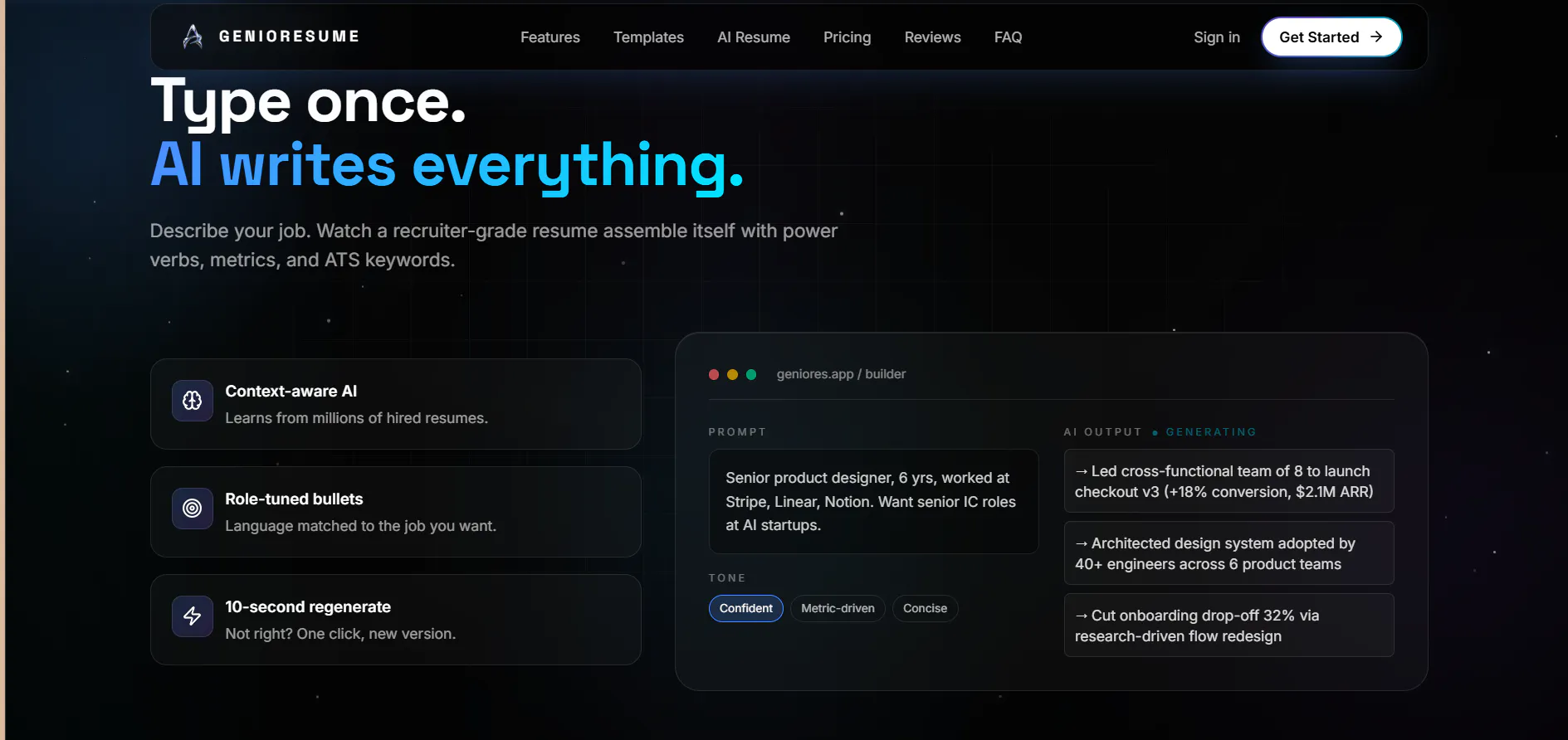 GenioResume gallery image