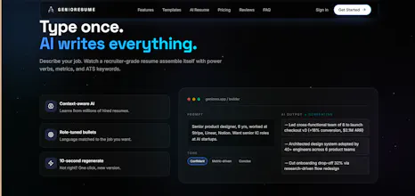 GenioResume gallery image