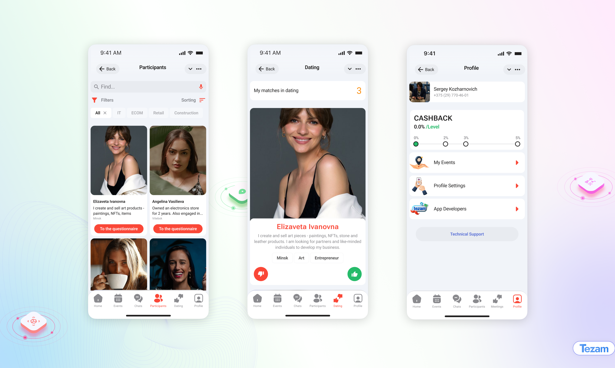 Tezam — Telegram - Screenshot 2 showing product features and functionality