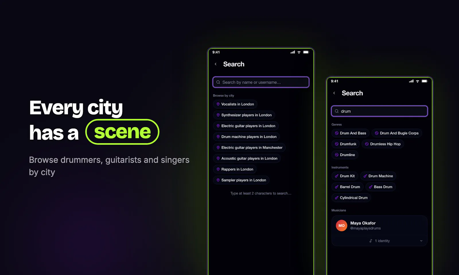 JamFan: Musician & Band Finder screenshot 4
