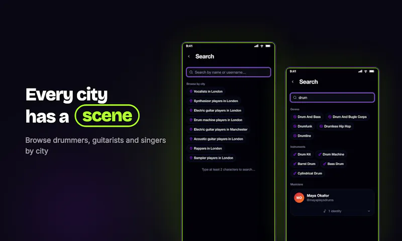 JamFan: Musician & Band Finder screenshot 4