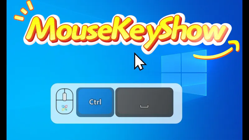 MouseKeyShow screenshot 1