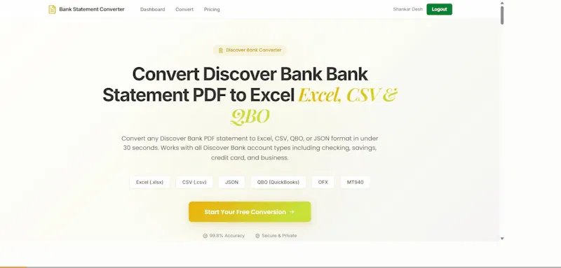 Bank Statement Converter 2.0 screenshot 6