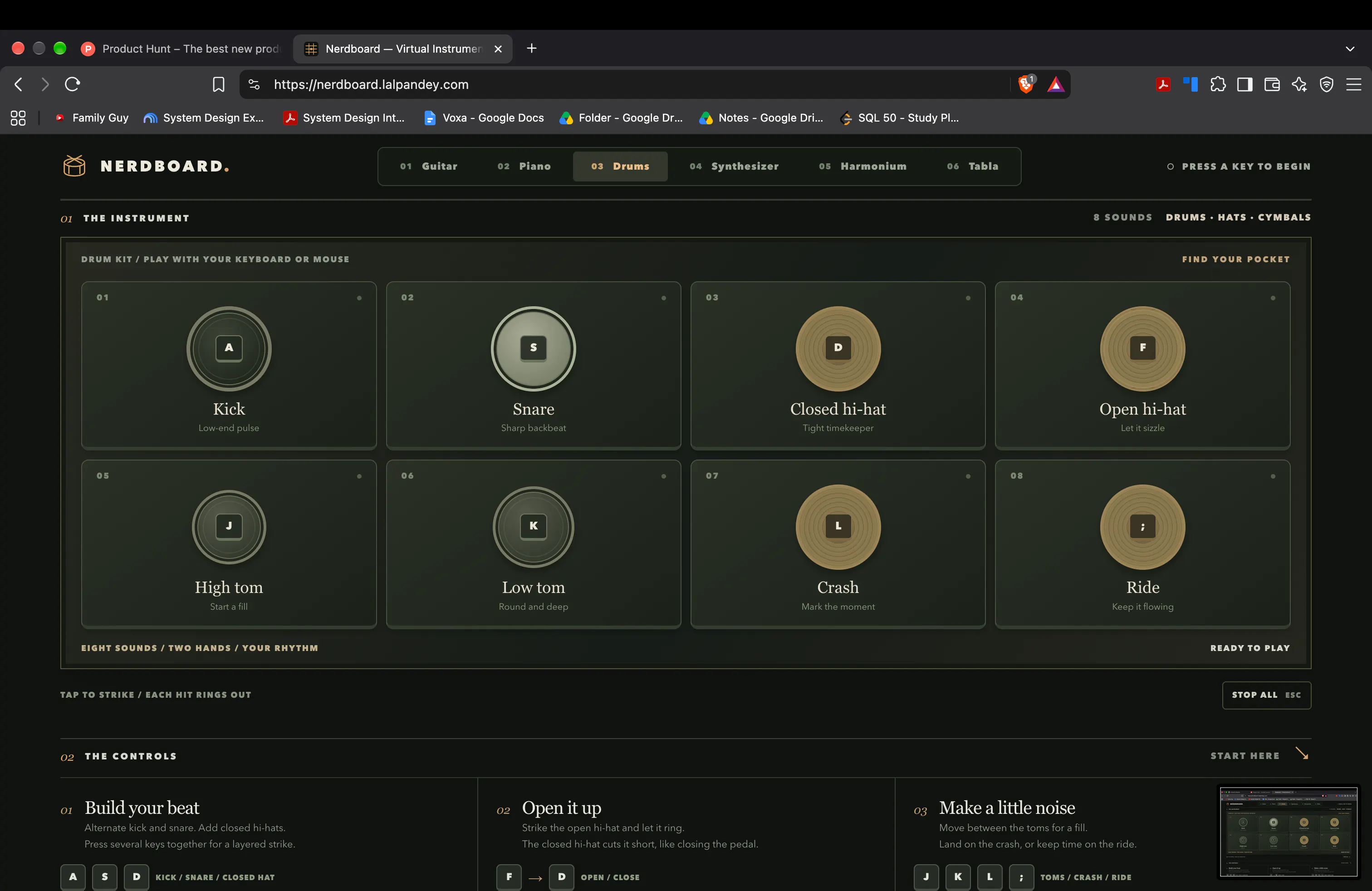 Nerdboard — Virtual Instruments gallery image