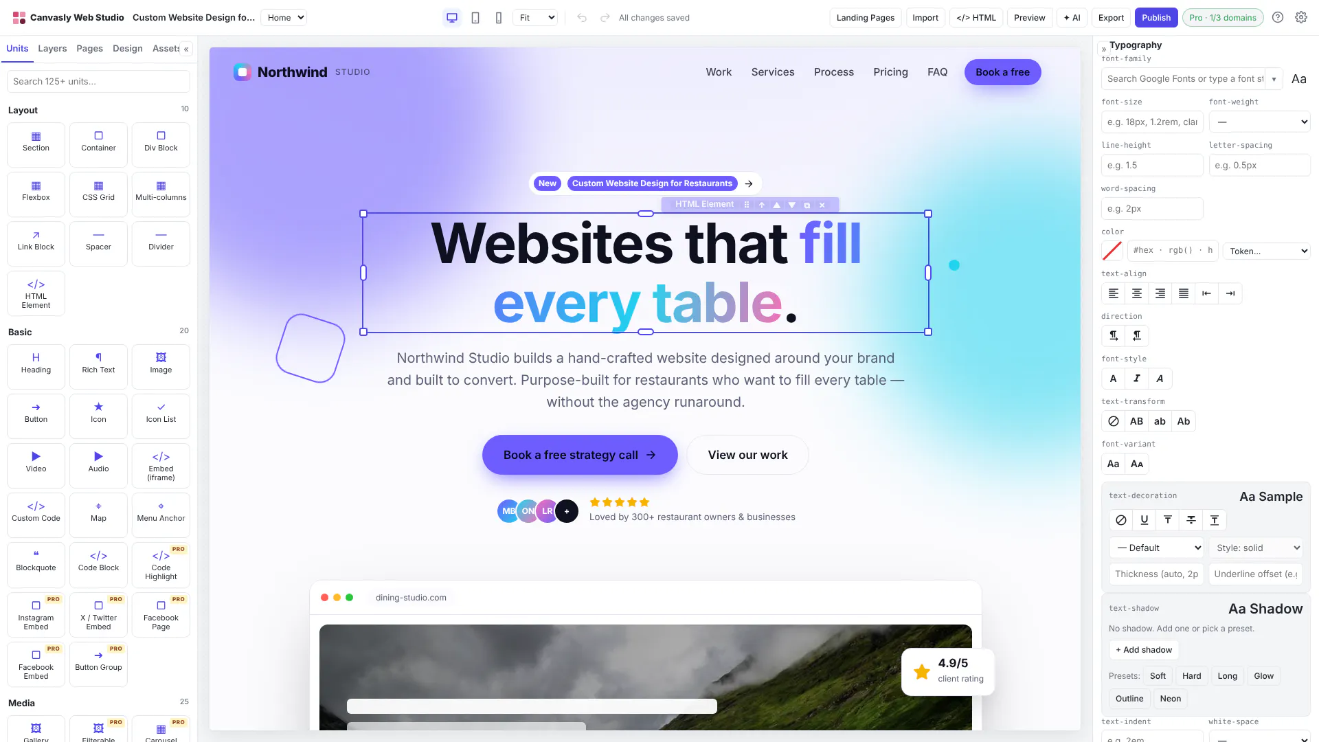 Canvasly Web Studio gallery image