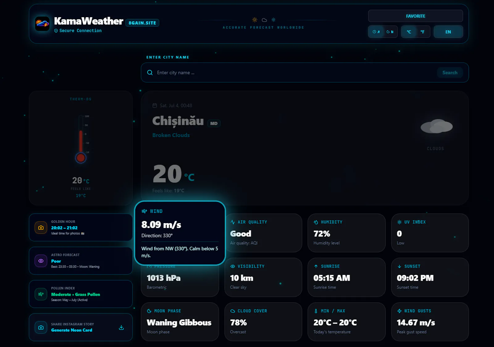 KamaWeather screenshot 10