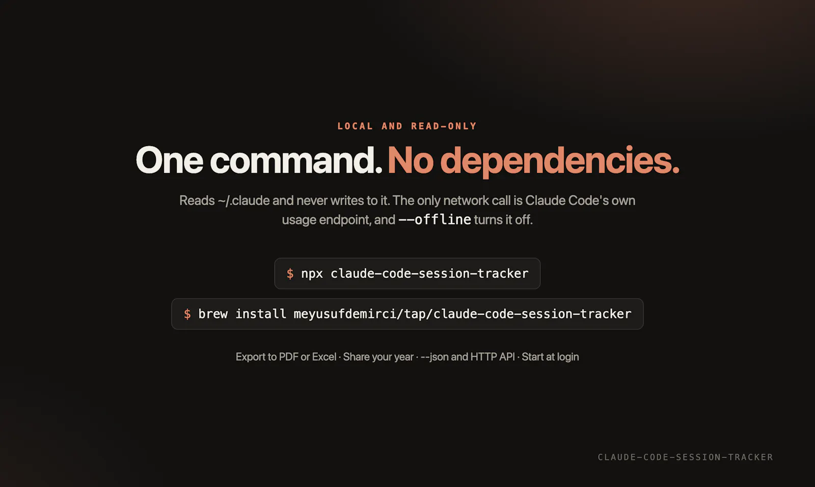 Claude Code Session Tracker screenshot 7