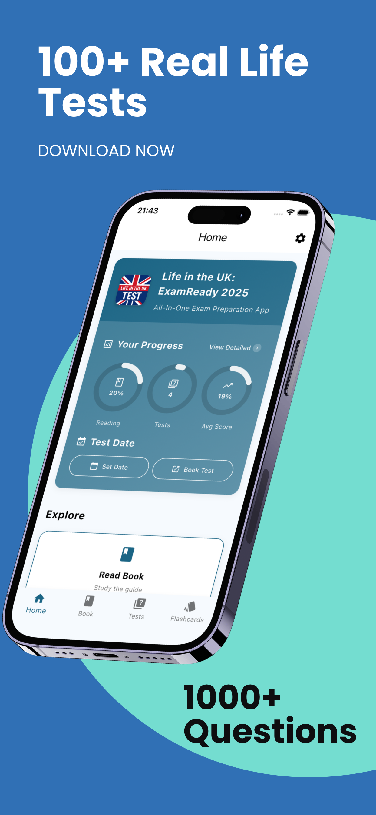 Life in the UK ExamReady - Main product screenshot demonstrating key features and user interface
