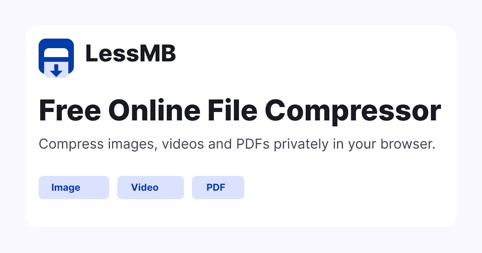 Free Online File Compressor screenshot 1