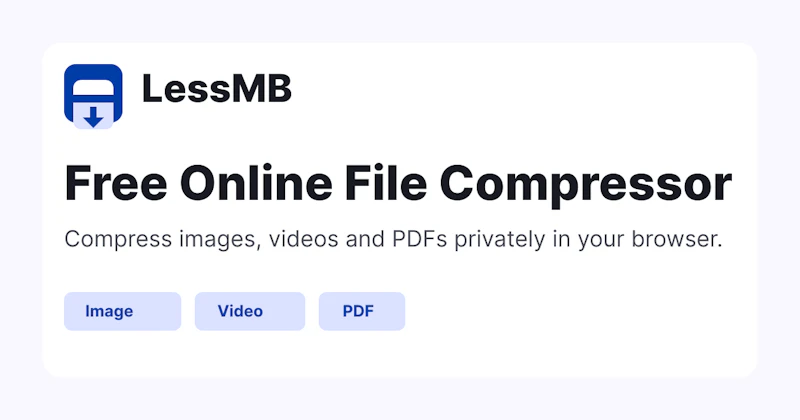 Free Online File Compressor screenshot 1