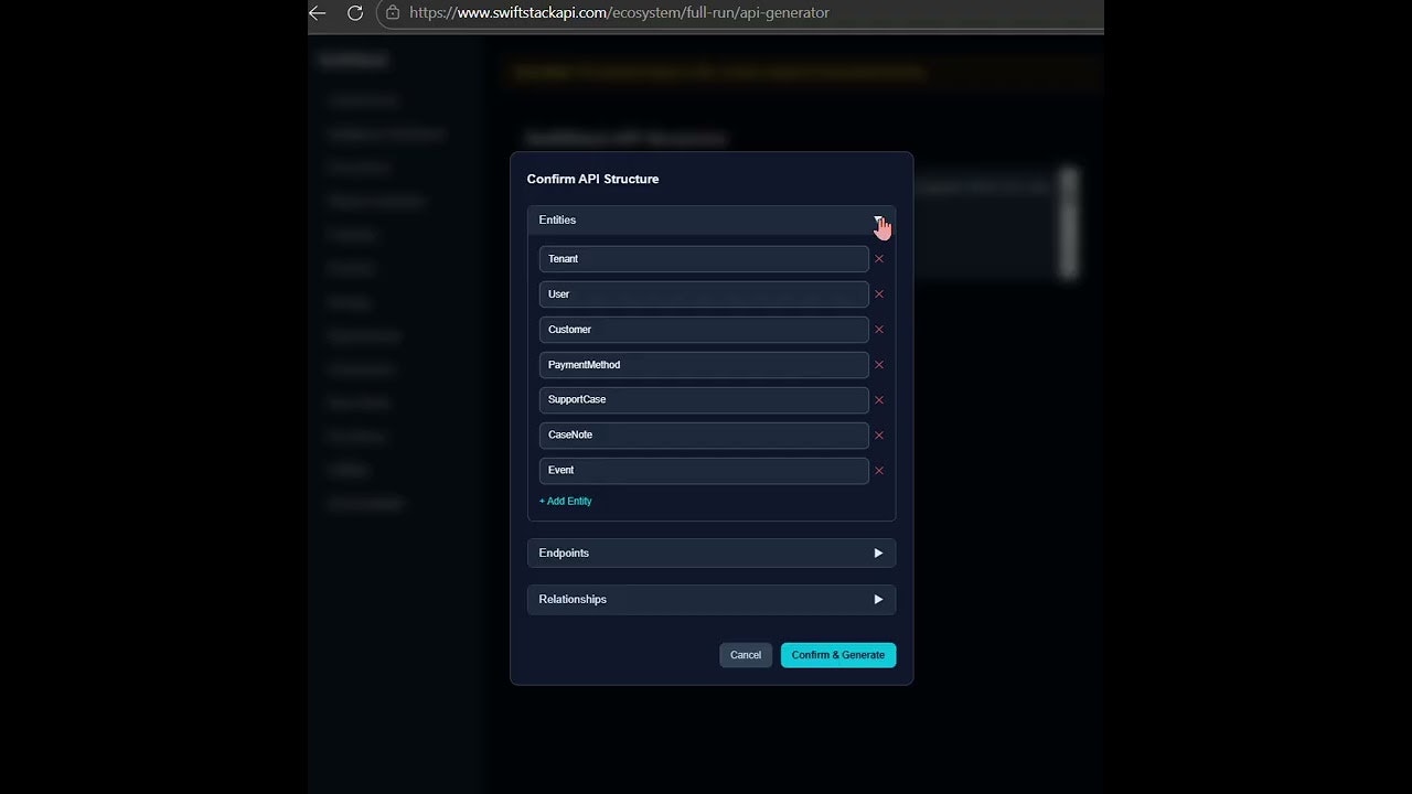 SwiftStack API Generator gallery image