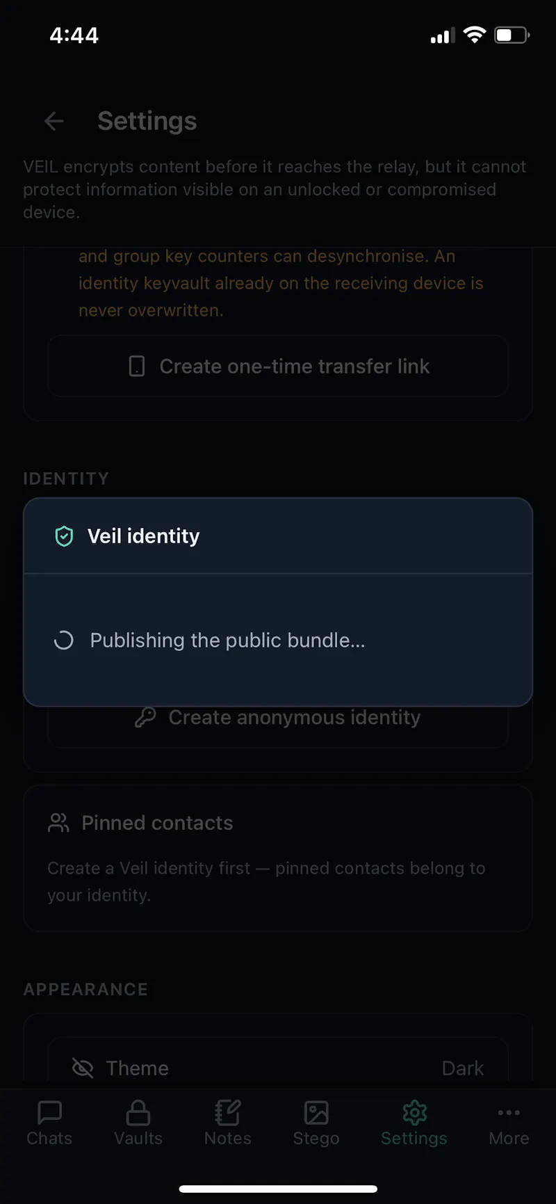 VEIL - More than Encrypted Messaging screenshot 14